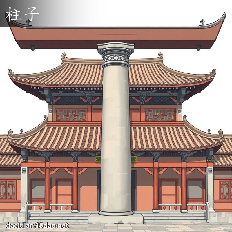 柱子 - 国语大辞典配图