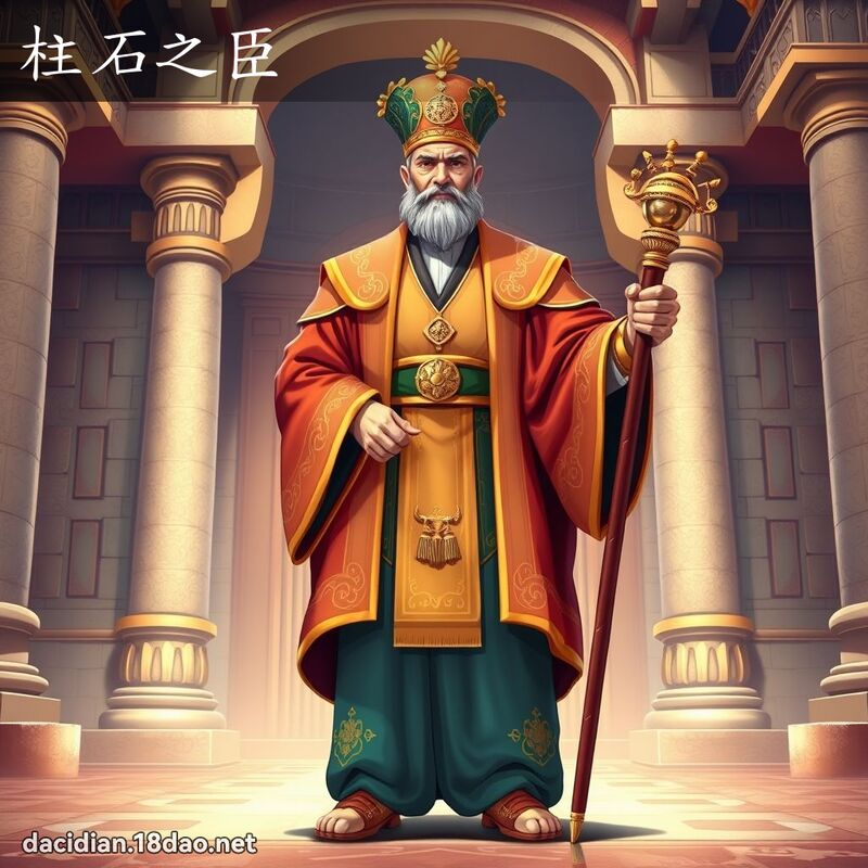 柱石之臣 - 国语大辞典配图