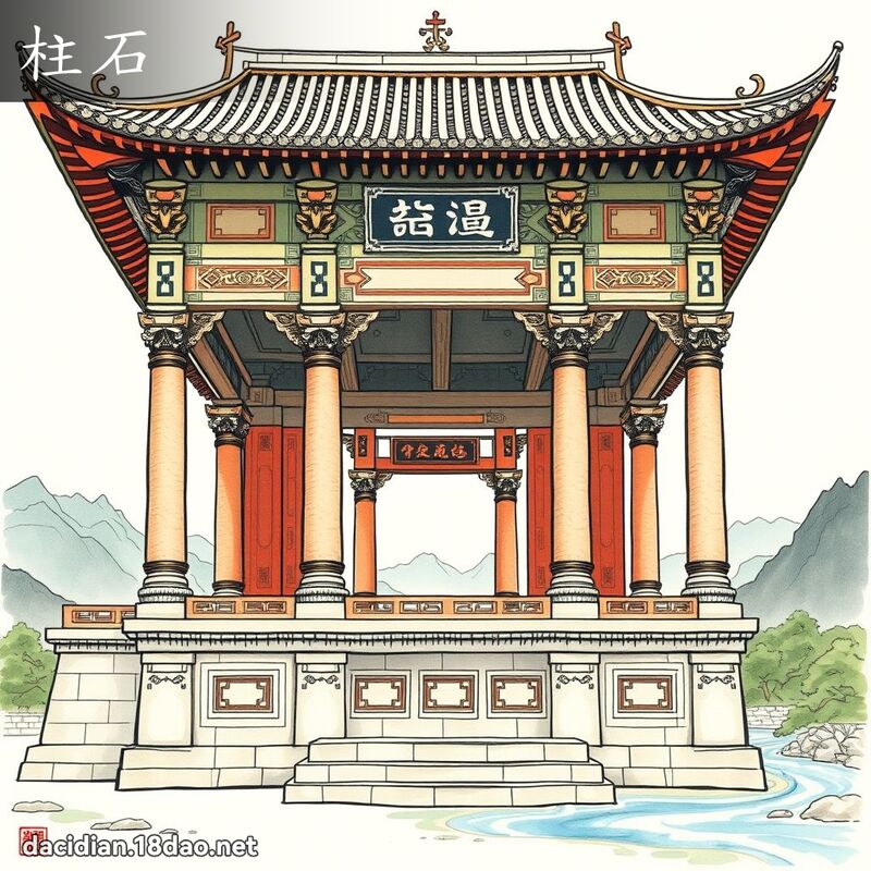 柱石 - 国语大辞典配图