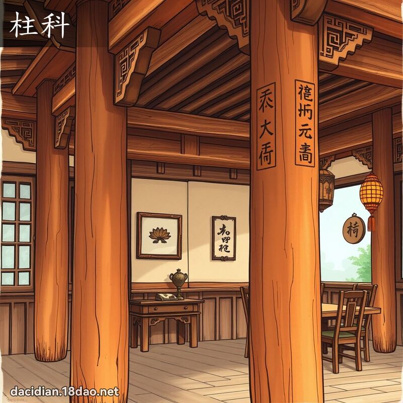 柱科 - 國語大辭典配圖