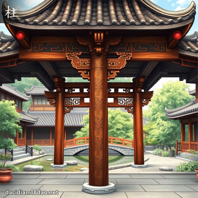 柱 - 国语大辞典配图