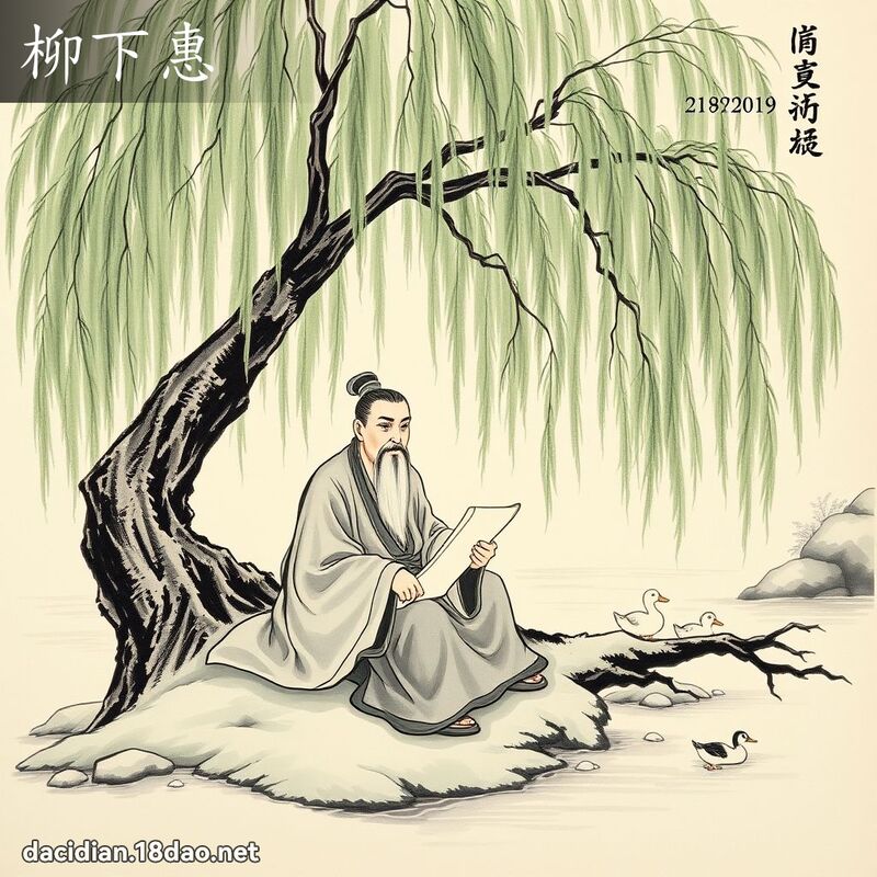 柳下惠 - 国语大辞典配图