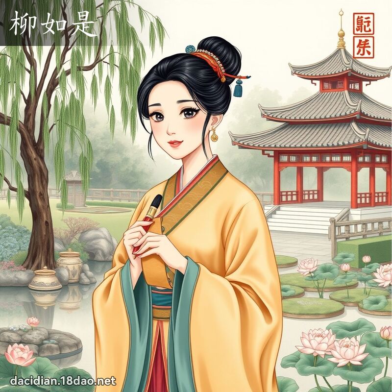 柳如是 - 國語大辭典配圖