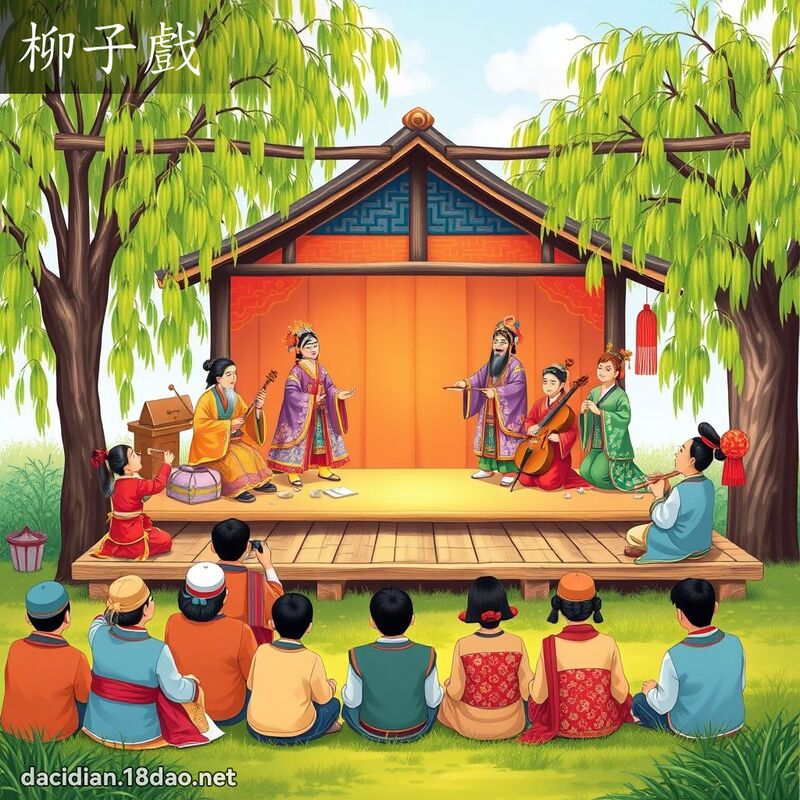 柳子戏 - 国语大辞典配图