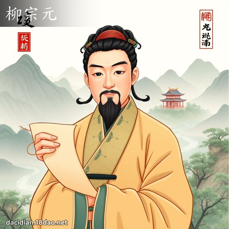 柳宗元 - 国语大辞典配图