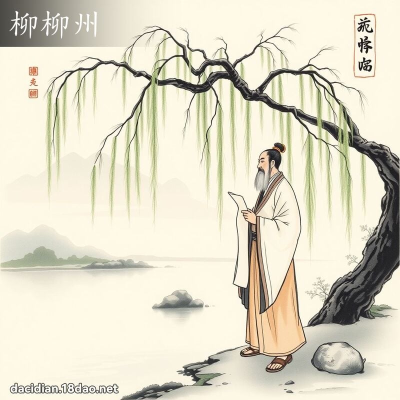 柳柳州 - 國語大辭典配圖