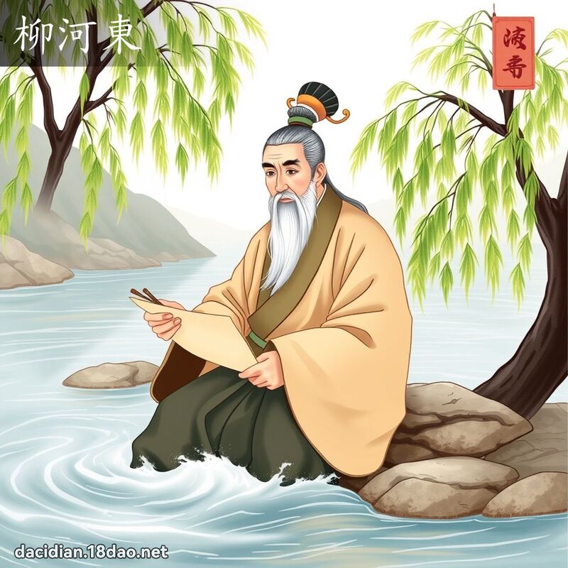 柳河东 - 国语大辞典配图