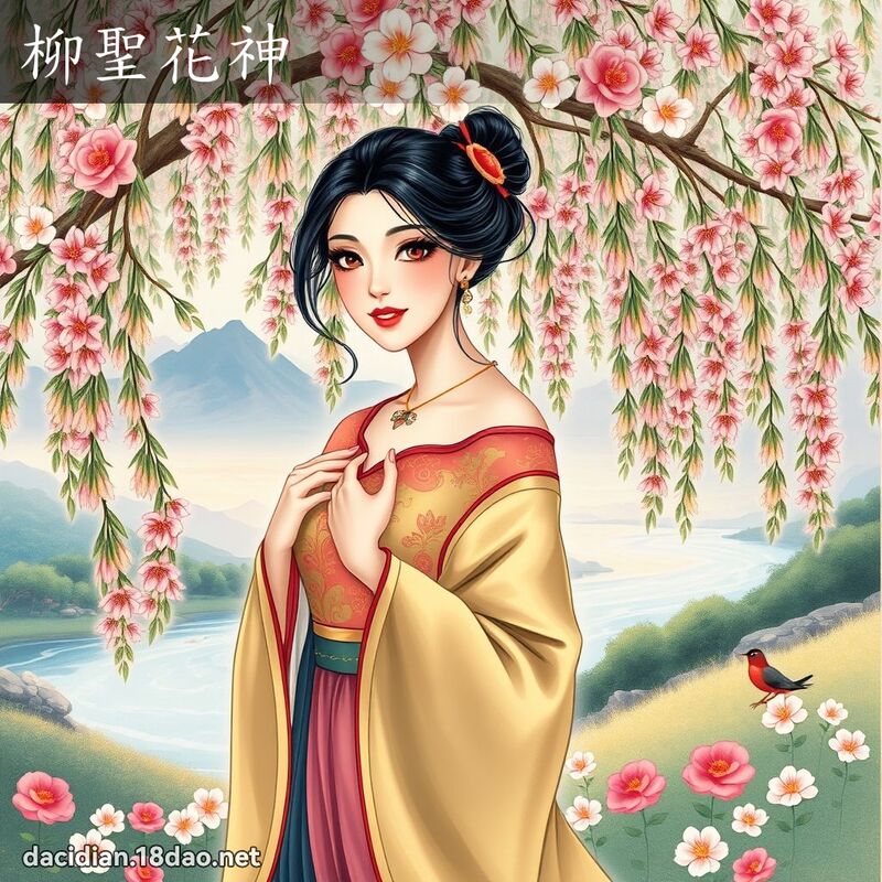 柳聖花神 - 國語大辭典配圖