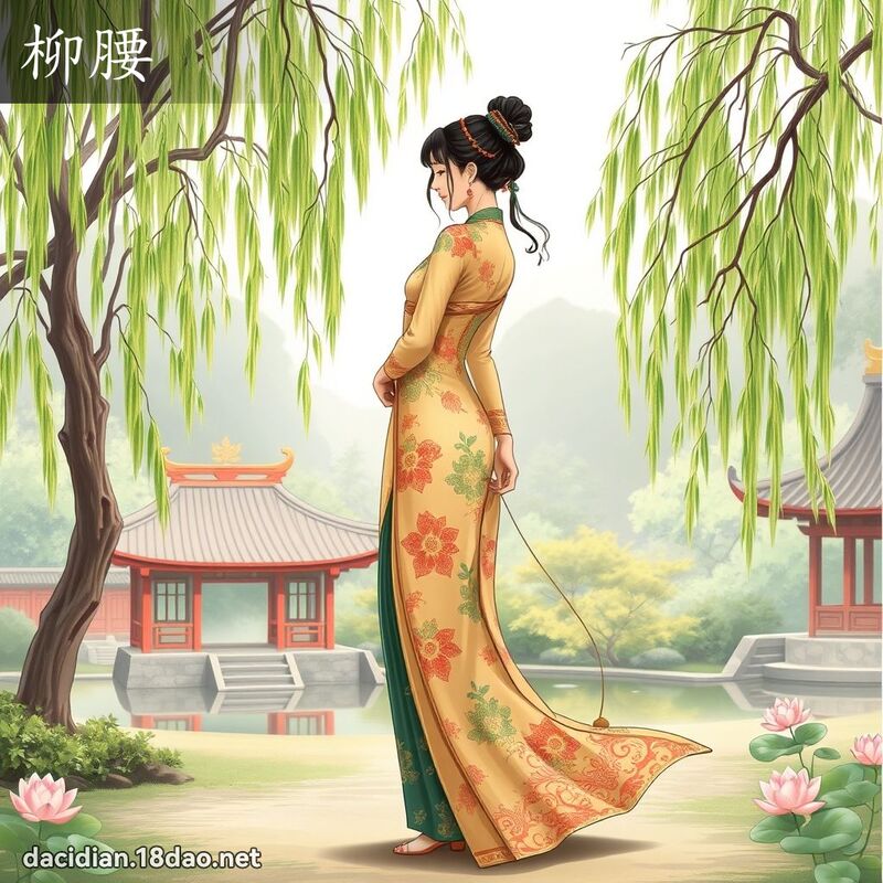 柳腰 - 國語大辭典配圖