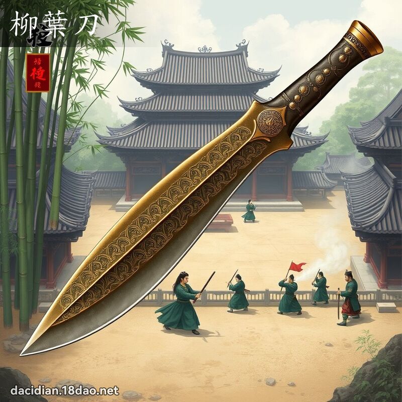 柳叶刀 - 国语大辞典配图
