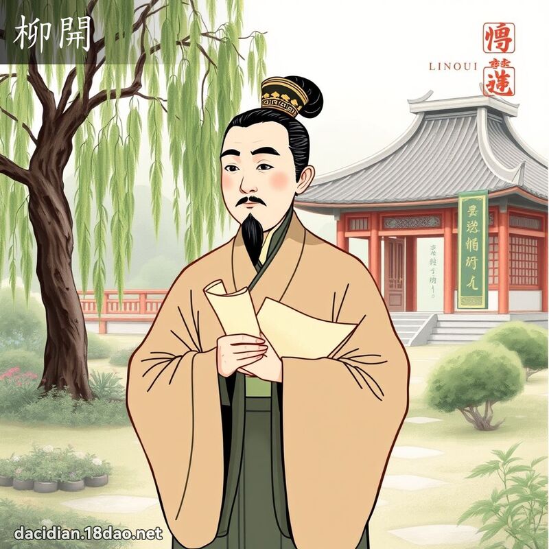 柳开 - 国语大辞典配图