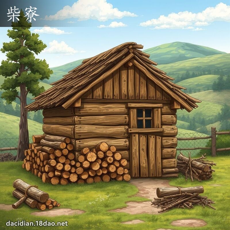 柴寮 - 國語大辭典配圖