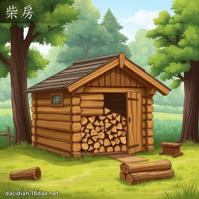 柴房 - 國語大辭典配圖