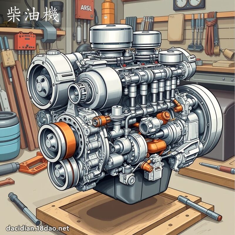 柴油機 - 國語大辭典配圖