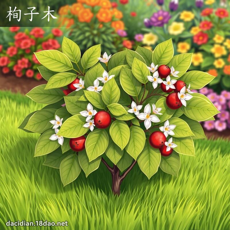 栒子木 - 國語大辭典配圖