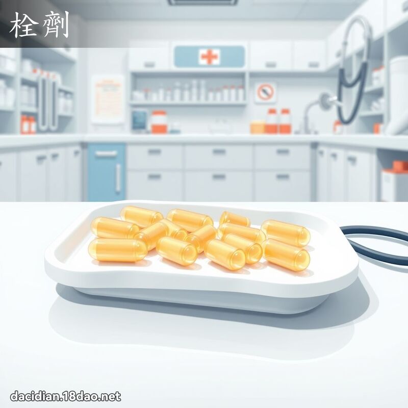 栓劑 - 國語大辭典配圖