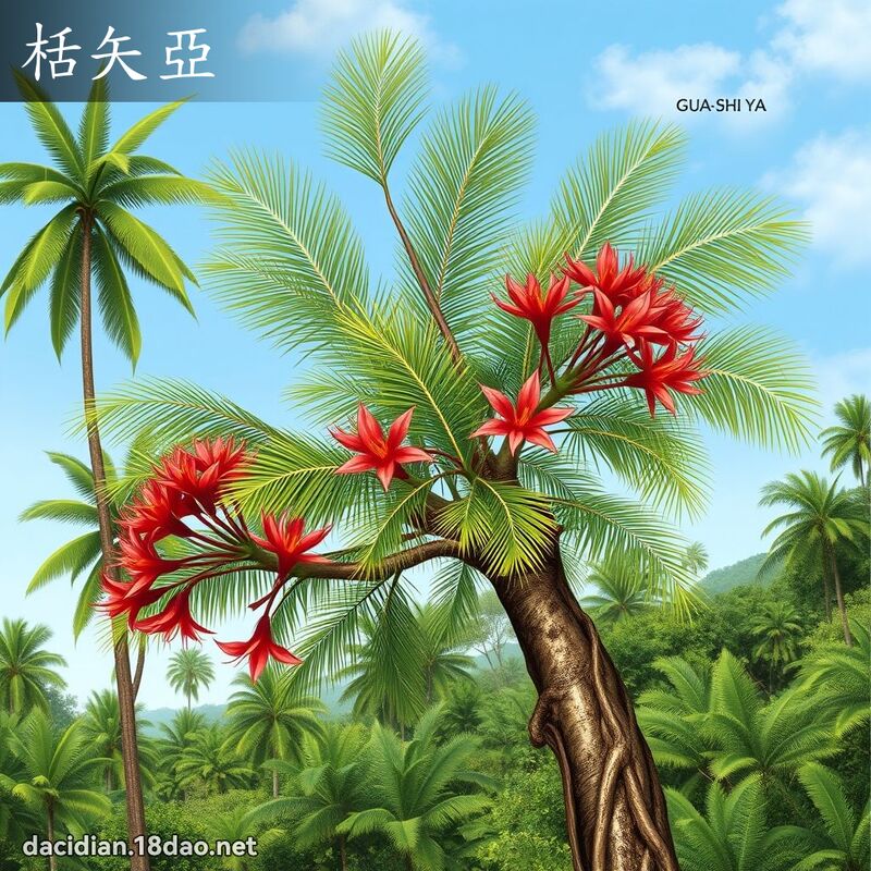 栝矢亞 - 國語大辭典配圖
