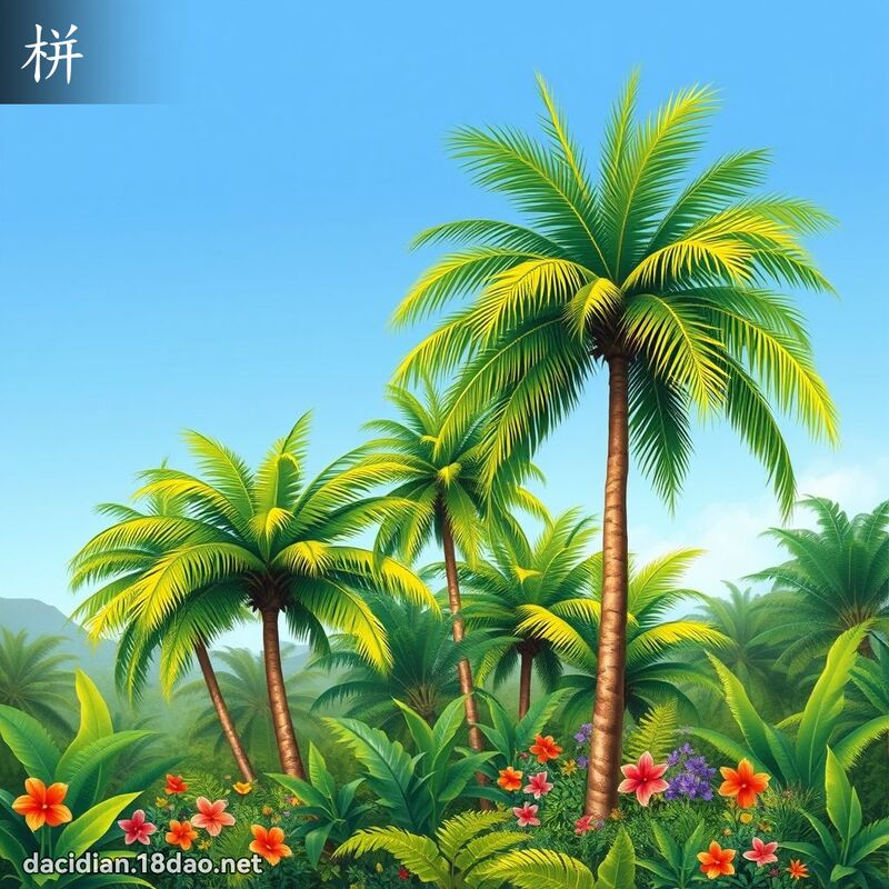 漢字: 栟 (多音字)