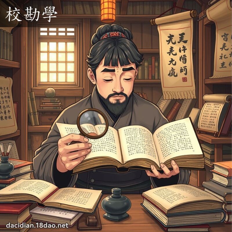 校勘學 - 國語大辭典配圖