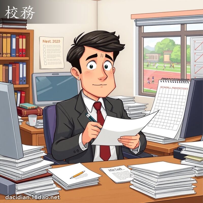 校務 - 國語大辭典配圖