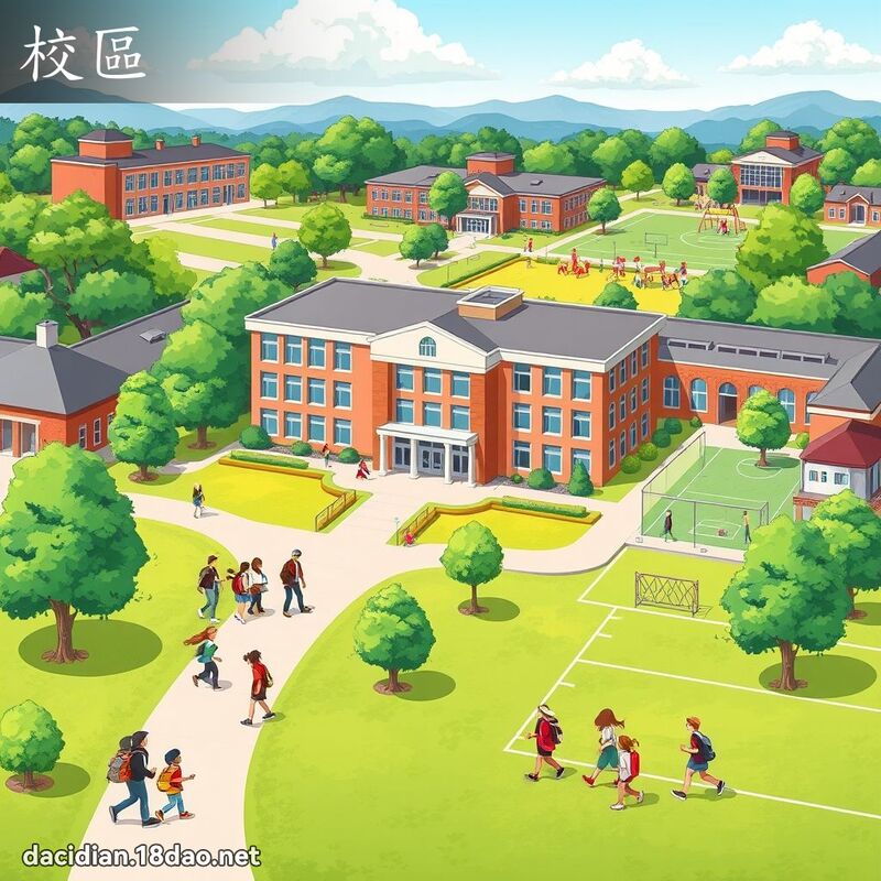 校区 - 国语大辞典配图