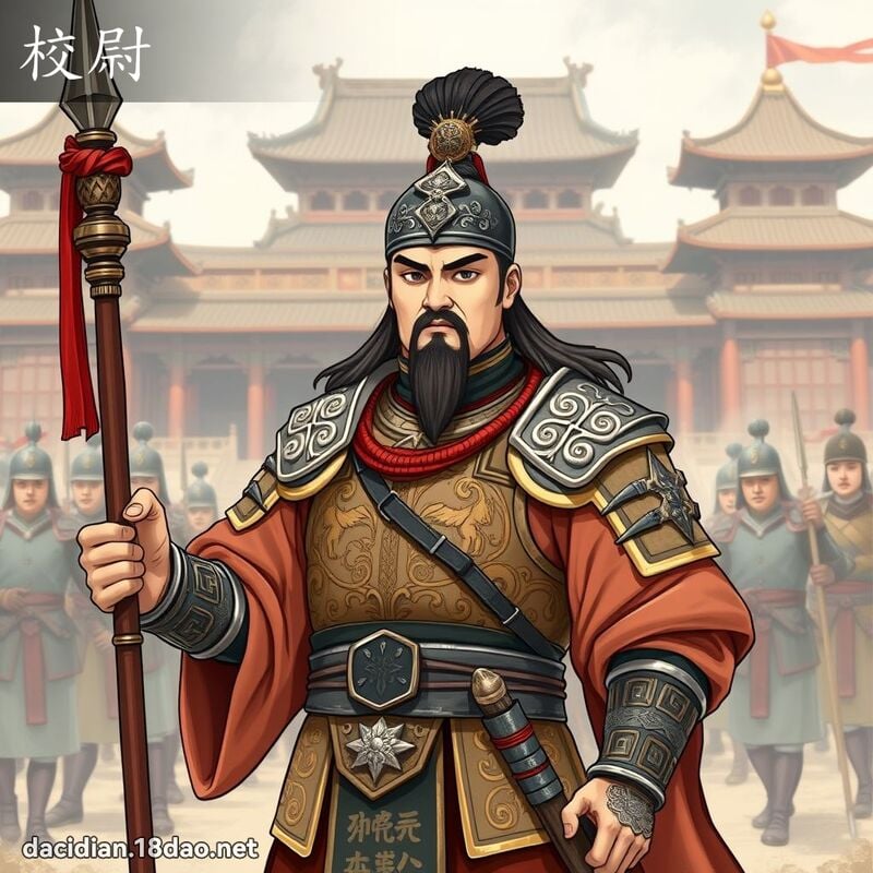 校尉 - 國語大辭典配圖
