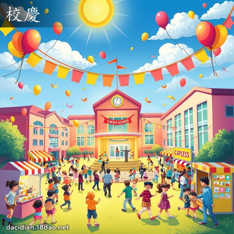 校庆 - 国语大辞典配图