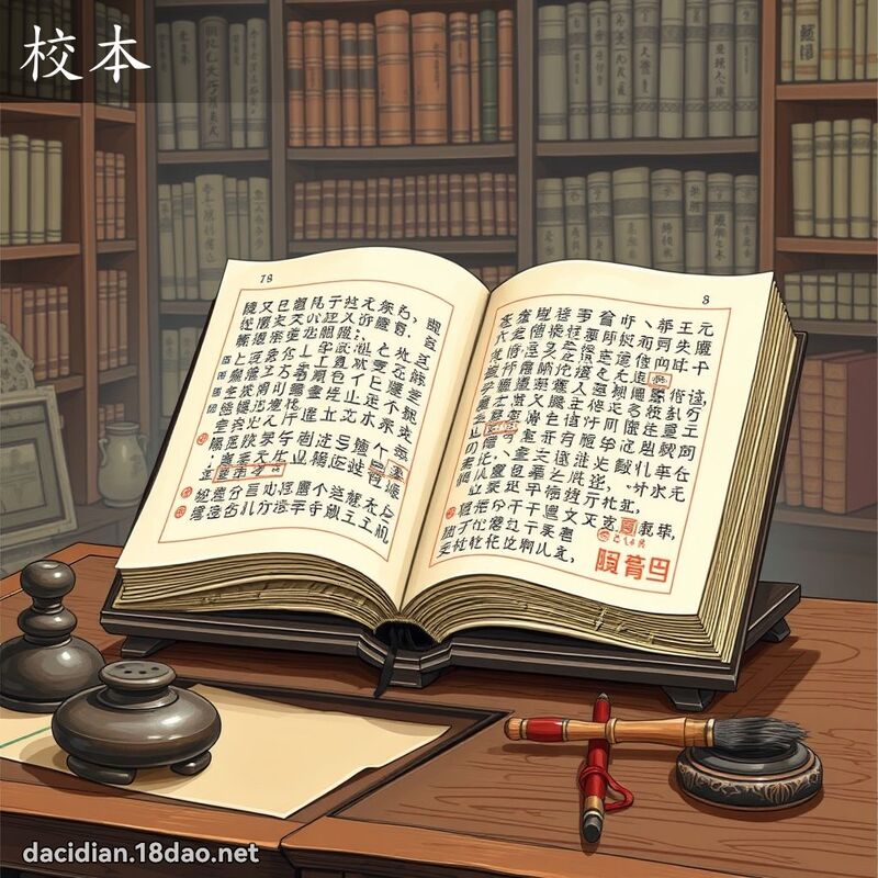 校本 - 国语大辞典配图