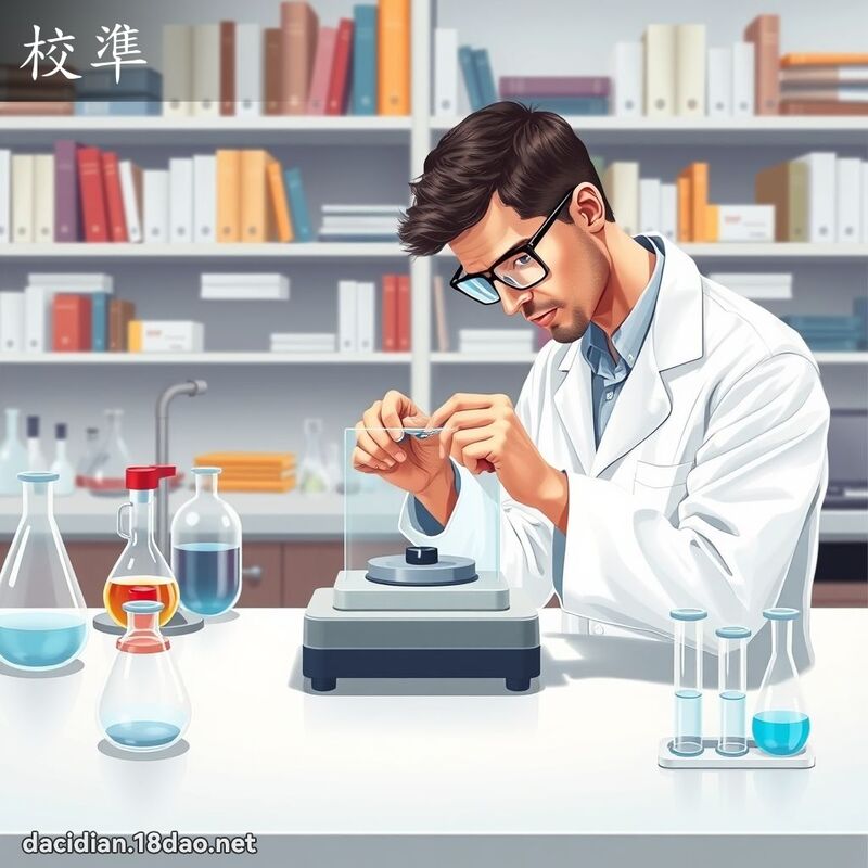 校准 - 国语大辞典配图