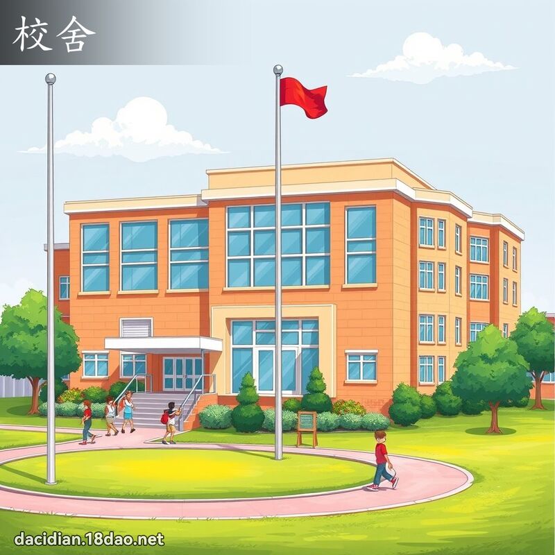 校舍 - 国语大辞典配图