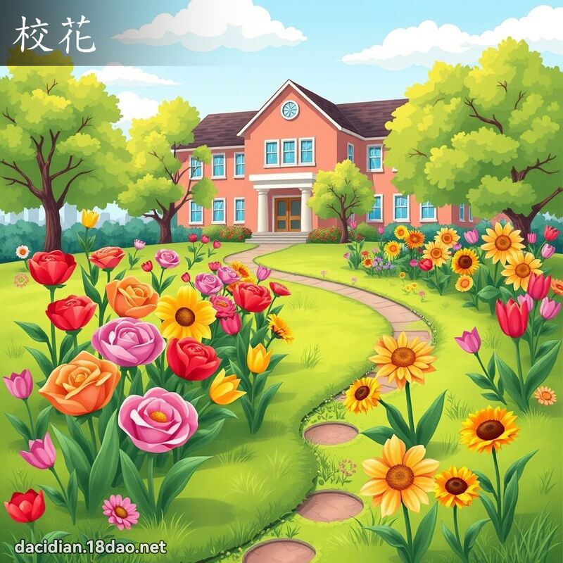 校花 - 國語大辭典配圖