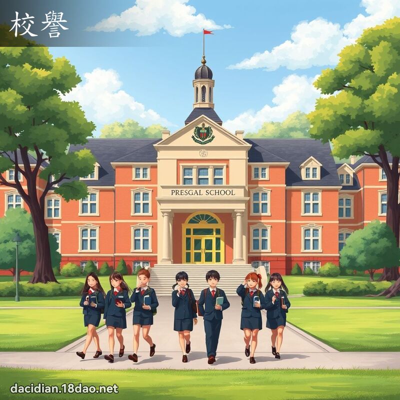 校誉 - 国语大辞典配图