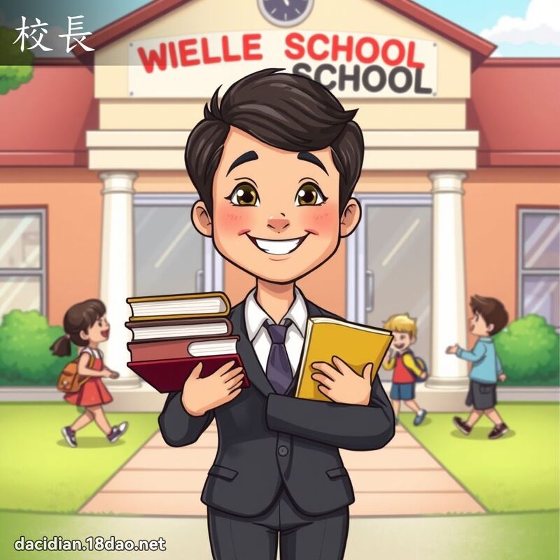 校長 - 國語大辭典配圖