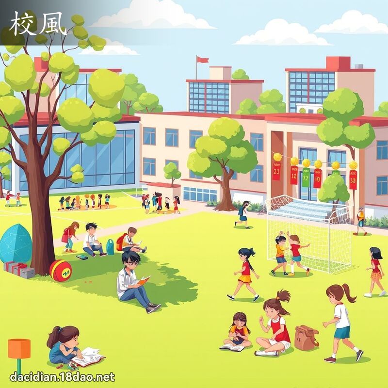校風 - 國語大辭典配圖