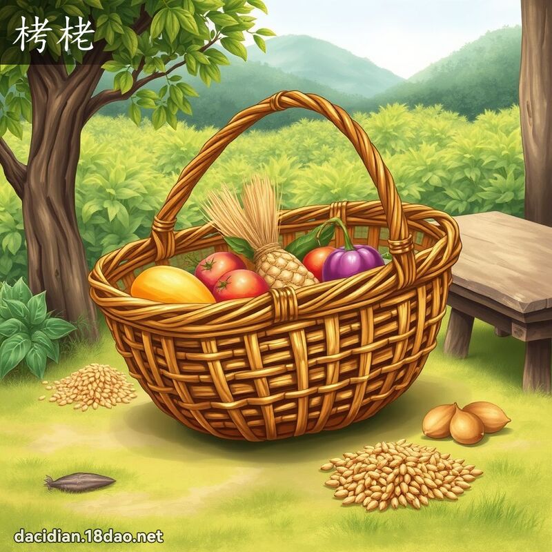 栲栳 - 國語大辭典配圖