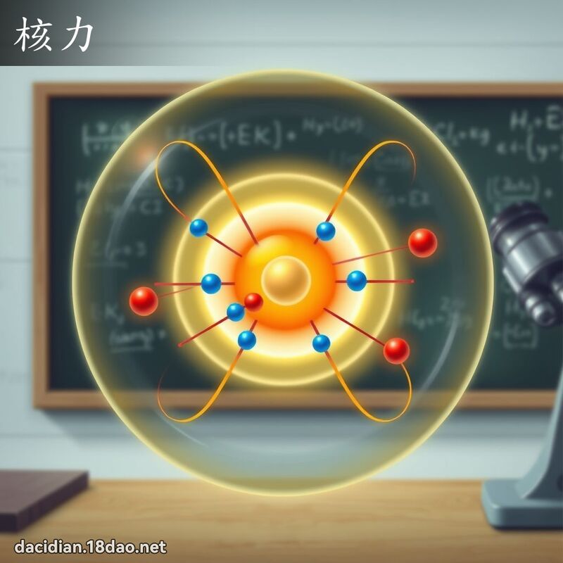 核力 - 國語大辭典配圖
