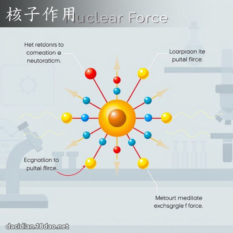 核子作用 - 国语大辞典配图