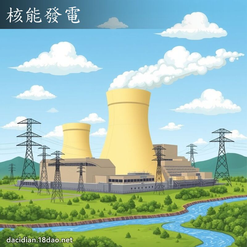 核能發電 - 國語大辭典配圖