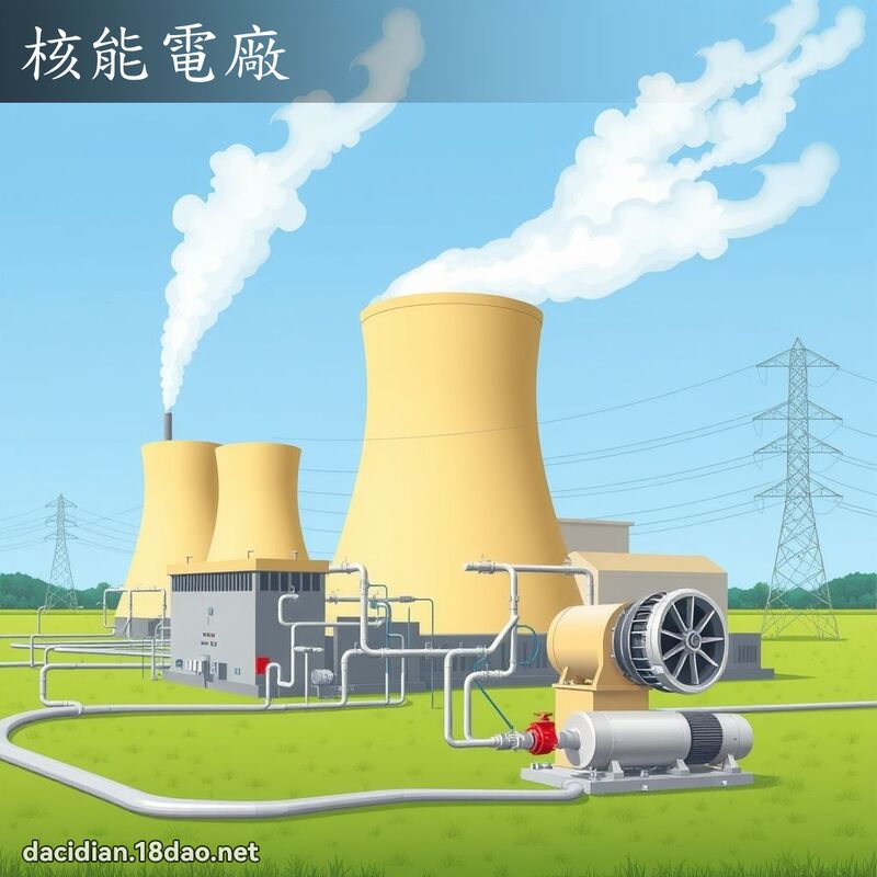 核能電廠 - 國語大辭典配圖