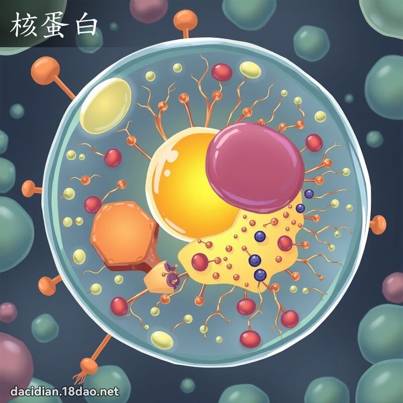 核蛋白 - 國語大辭典配圖