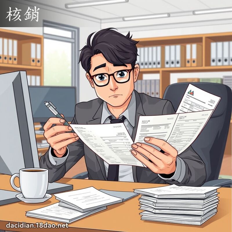 核销 - 国语大辞典配图