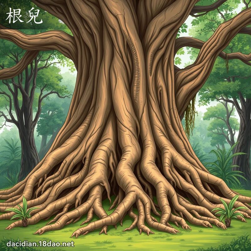 根兒 - 國語大辭典配圖