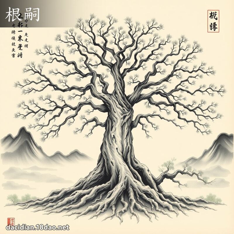 根嗣 - 國語大辭典配圖