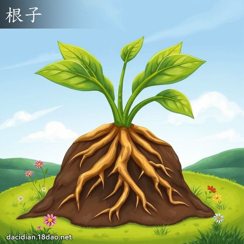 根子 - 国语大辞典配图