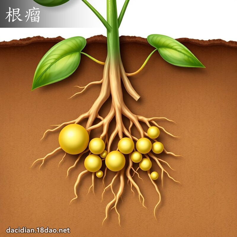 根瘤 - 國語大辭典配圖
