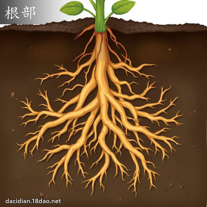 根部 - 國語大辭典配圖