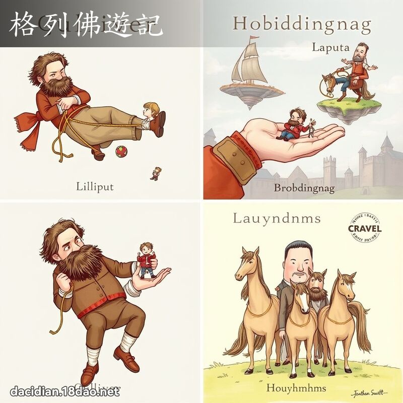 格列佛遊記 - 國語大辭典配圖