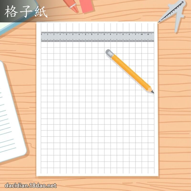 格子紙 - 國語大辭典配圖