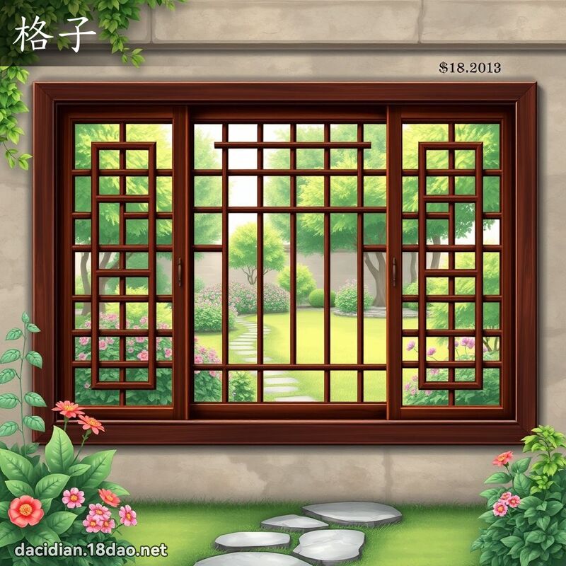 格子 - 國語大辭典配圖