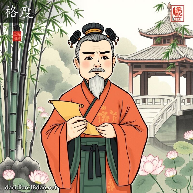 格度 - 国语大辞典配图